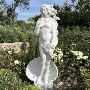 BLVE décoration extérieure sculptée à la main grandeur nature nue <span class=keywords><strong>déesse</strong></span> <span class=keywords><strong>grecque</strong></span> romaine Vénus <span class=keywords><strong>Aphrodite</strong></span> Statue sculpture de jardin en marbre - Product Image 1