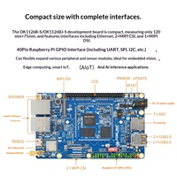 Carte porteuse Forlinx RV1126BJ System-on-Module Rockchip embarquée pour l'informatique de pointe industrielle, IA, OS Linux, 3TOPS