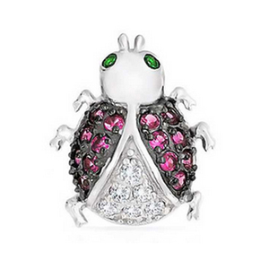 Keiyue simpatica <span class=keywords><strong>coccinella</strong></span> placcato oro bianco mangalsutra disegni <span class=keywords><strong>ciondolo</strong></span> <span class=keywords><strong>ciondolo</strong></span> <span class=keywords><strong>ciondolo</strong></span> gioielli moda ciondoli e ciondoli - Product Image 1