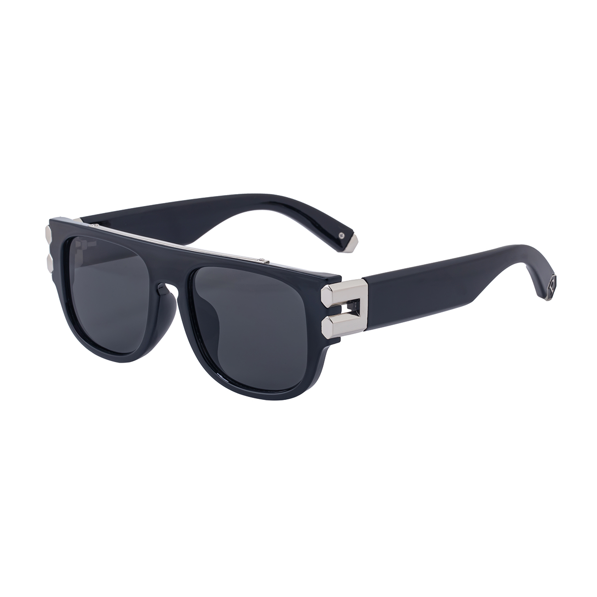 C2 Cadre Noir Gris Argent