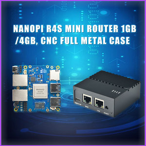 <span class=keywords><strong>NanoPi</strong></span> <span class=keywords><strong>R4S</strong></span> 1GB/4GB พอร์ตอีเธอร์เน็ตคู่แบบ Gbps รองรับระบบ OpenWrt LEDE ใช้ RK3399 สำหรับ V2Ray/SSR  ไมโครเราเตอร์ Linux ขนาด 66x66 มม. - Product Image 2