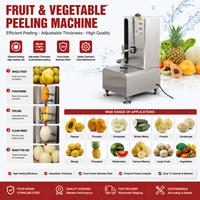 BlinkSong Industriële Elektrische Schilmachine Groothandel Commerciële Fruit- en Groenteschiller RVS Verstelbaar