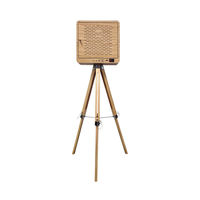 15,6 pulgadas Touchs Creen caja de madera Vintage Shell Photo Booth Machine Wedding Club Party Selfie Dslr Camera Cabina de fotos de madera