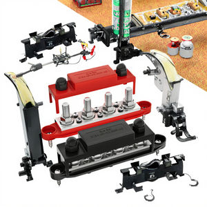 Bloque de terminales de tornillo automotriz M10 275A de cobre, barra colectora de distribución de energía de 4 polos para aplicaciones de batería - Product Image 3