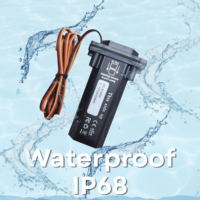 IP68 a prueba de agua 4G GPS Tracker Localizador de activos con función SOS y geovalla para barcos y contenedores PC Acc Detección