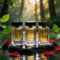 Hochwertige, dickwandige 80ml Parfümflasche mit matter, transparenter, gebogener Sprühflasche und Rollkappe, individuelle Farbe, 100 Stück Mindestbestellmenge
