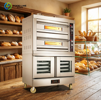 Four à pizza électrique à convection moderne en acier inoxydable pour la cuisine à domicile, 16 pouces, 12 pouces, avec souffleur