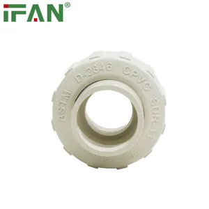 Ifan China Factory White Color CPVC Union Size 20 - 63MM CPVC Plastic Union For Water System
