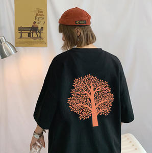 Abbigliamento personalizzato oversize ragazzo <span class=keywords><strong>mezza</strong></span> <span class=keywords><strong>manica</strong></span> t-Shirt coreana t-Shirt da <span class=keywords><strong>donna</strong></span> - Product Image 6