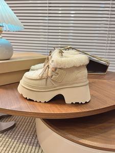 High-quality custom-made warm, breathable and slip-resistant 2026 fashionable trend designer ladies' luxurious snow <b>boots</b> - Product Image 4
