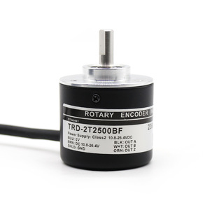 Encodeur rotatif Koyo TRD-2T2500BF 10,8-26,4 Vcc, photoélectrique incrémental à arbre plein avec câbles de sortie - Product Image 4