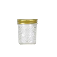 Groothandel Hoge Witte Glazen Keuken Weckpot Voedselbewaarfles 480ml 16oz 3oz voor Inblikken & Drinken Cadeaus