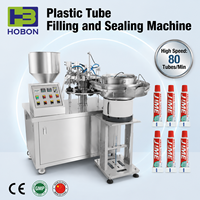Machine de remplissage et de scellage automatique Hebo pour crème et graisse en tube d'aluminium pliable, à vendre