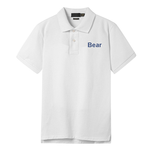 <span class=keywords><strong>Polo</strong></span> MUTIAN da Uomo di <span class=keywords><strong>Marca</strong></span> Alta Qualità Firmata Casual in Puro Cotone con Orso Ricamato Traspirante a Manica Corta #RL-008 - Product Image 4