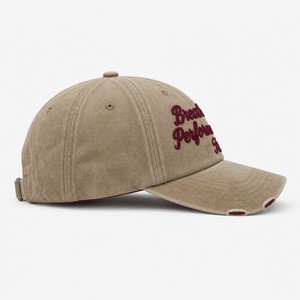 Gorra Deportiva Vintage Personalizada de 6 Paneles de Pana y Chenilla con Bordado, Visera Plana, Ajustable, para Exteriores, Fabricante OEM ODM - Product Image 3