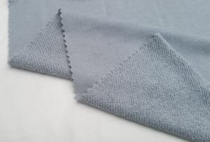 <span class=keywords><strong>Tissu</strong></span> en molleton français T/R 280GSM, 66 pouces de large, matière douce et respirante en maille bouclée pour sweats à capuche, pantalons de survêtement, pulls et vêtements de détente - Product Image 2