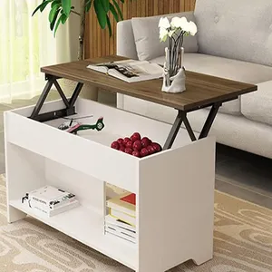 Tavolino da Salotto Moderno HUAWEI con Telaio da 900mm, Meccanismo di Sollevamento Pieghevole - Product Image 1