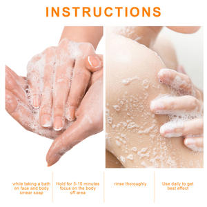 Savon biologique au gingembre EELHOE pour le drainage lymphatique, détoxifiant, <span class=keywords><strong>nettoyant</strong></span> hydratant pour le <span class=keywords><strong>visage</strong></span>, déboucheur de pores, éliminateur de graisse, savon artisanal chinois - Product Image 4