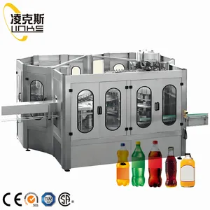 स्वत: भरने की मशीन कार्बोनेशन मशीन पानी बॉटलिंग मशीन