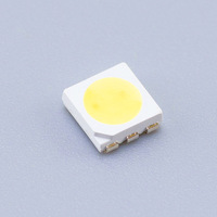 LED SMD 5050 à haute luminosité, blanc chaud, 0,2 W, dimmable, angle de vision de 120°, puce lumineuse, diode, perles de lampe