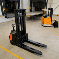 Chariot élévateur électrique compact de 3 tonnes, transpalette hydraulique pour la logistique, l'entrepôt, le chargement et le déchargement, levage de 2 m