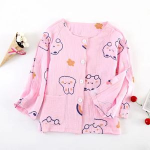 Bambino facile da indossare togliere l'uniforme ospedaliera chirurgia della frattura del paziente brucia la cerniera per la cura degli anziani a letto su tuta, maglia di cotone - Product Image 3