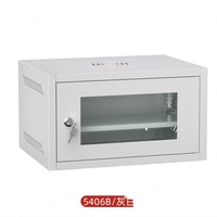 Armoire murale 6U, armoire serveur de centre de données 19 pouces, rack réseau haut de gamme