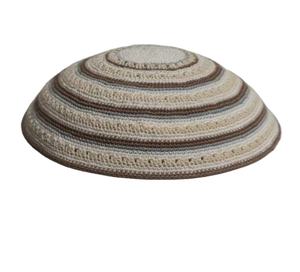 <span class=keywords><strong>DMC</strong></span> Kippa Aguja de ganchillo hecha a mano de punto, gorra de algodón 100%. Según pedido, bienvenido a personalizar 003 - Product Image 2