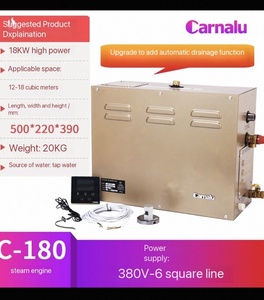 Stoombad, Sauna, Stoommachine, Badkamer, Huishoudelijke Zweet Sauna, Natte Stoommachine, Stoomgenerator 3 4.5 6 9 12 15 18kw - Product Image 2