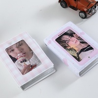 Porte-cartes d'identité mini personnalisé style Kpop coréen INS, 1, 2 et 3 pouces, mignon et petit, pour collectionner les cartes de stars