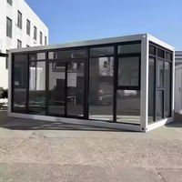 DYCE3 Maison modulaire préfabriquée moderne Tiny Office Showroom Container House Kits de cabines mobiles en acier détachables Bureau à domicile
