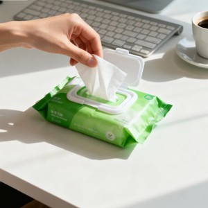 Lingettes humides désinfectantes multi-usages jetables <span class=keywords><strong>sans</strong></span> <span class=keywords><strong>alcool</strong></span> et <span class=keywords><strong>sans</strong></span> parfum, 40 unités, pour la maison, fabrication OEM en Chine - Product Image 4