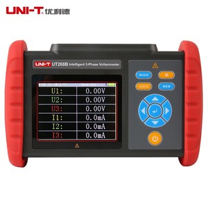 Voltmètre numérique triphasé Uni-T UT268B 6000V Isolation IP65 Usage industriel - Product Image 1