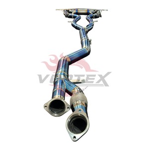 Sistema de escape completo Vortex de titanio azul quemado de longitud igualada para BMW G80 M3 G82 M4 S58, mejora de rendimiento - Product Image 3