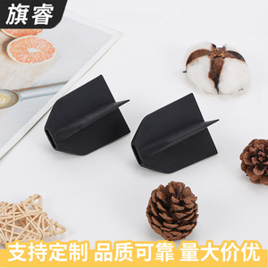 Black Butter Scraper Tip Rectangle Cake Baking Tool For Kitchen Use - Product Image 4