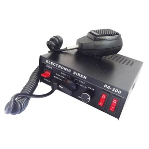 Sirena de Ambulancia de 12 V y 150 W, Sirena de Advertencia PA300, Sistema de Sirena PA con <span class=keywords><strong>6</strong></span> Tonos para Vehículos de Emergencia, Bomberos y Grúas - Product Image 3
