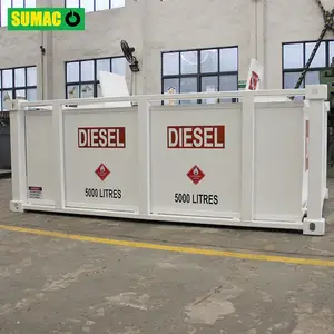 SUMAC kualitas tinggi 2000L 3000L 5000L besar 10000L Transport minyak Diesel penyimpanan tangki bahan bakar