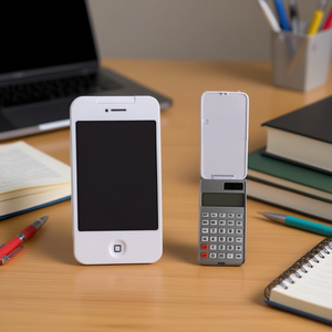 MNJ Calculator 16120 Flip Phone Style 1 PCS - Product Image 3