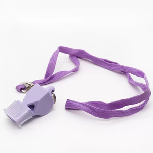 Silbatos <span class=keywords><strong>de</strong></span> seguridad <span class=keywords><strong>de</strong></span> 120dB con cordón, Silbatos <span class=keywords><strong>de</strong></span> emergencia <span class=keywords><strong>de</strong></span> plástico <span class=keywords><strong>de</strong></span> colores brillantes para deportes, salvavidas, actividades al aire libre - Product Image 2