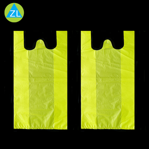 Nhà máy tùy chỉnh in pbat + PLA tinh bột đầy đủ phân hủy sinh học Vest Túi HDPE/LDPE tái chế nhựa phân hủy Túi mua sắm - Product Image 3