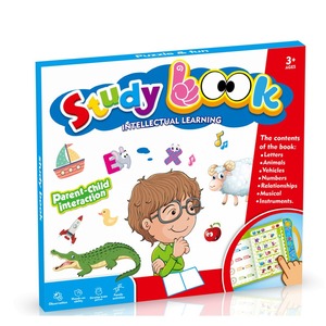 Venta caliente divertido sonido plástico E-book letras en inglés <span class=keywords><strong>palabras</strong></span> aprendizaje inteligente libro inteligente juguete educativo temprano <span class=keywords><strong>para</strong></span> chico - Product Image 3