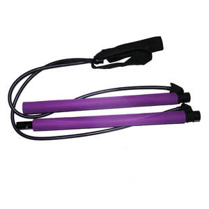 Fasce di Resistenza in TPE Ecologiche, Barra Portatile per Pilates e Yoga con Personalizzazione Colore e Logo per la Cura del Corpo - Product Image 4