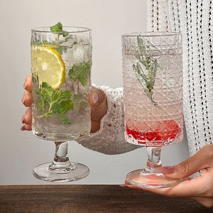 Bicchiere <span class=keywords><strong>in</strong></span> <span class=keywords><strong>Vetro</strong></span> Trasparente Creativo per Succhi di Frutta con Stelo Alto, per Cocktail, Tè e <span class=keywords><strong>Acqua</strong></span> Frizzante, con Motivo <span class=keywords><strong>a</strong></span> Albero, per Uso Domestico - Vendita all'Ingrosso - Product Image 3