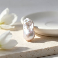 Perles baroques d'eau douce de qualité AAAA, 14 mm, blanches, naturelles, pour la fabrication de bijoux