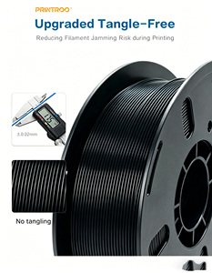 Filament TPE-85A PRINTROO pour impression facile, flexibilité moyenne, haute élasticité, haute résilience, absorption des chocs, liaison forte des couches. - Product Image 3