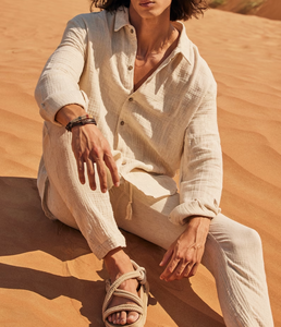 Fabricants de vêtements bouton personnalisé hommes 2 pièces blazer en <span class=keywords><strong>lin</strong></span> chemise de travail hommes hauts ensemble <span class=keywords><strong>tenue</strong></span> d'été Fabrik pantalon hommes - Product Image 2