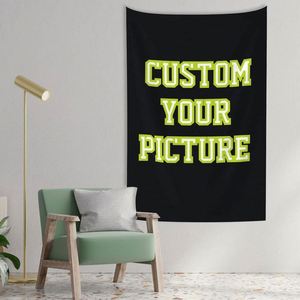 Custom Personalized Image Printed Polyester Sports Hanging <b>Poster</b> Design Your Own Signs for Bedroom Living Room - Product Image 2