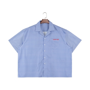 定制四四方方重量级t恤高品质设计师运动重型棉男式t恤 - Product Image 3