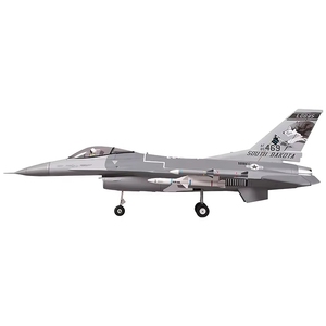 Avion de chasse RC F-16C Fighting Falcon FMS <span class=keywords><strong>70mm</strong></span> <span class=keywords><strong>EDF</strong></span> haute performance avec 5 kits de décalcomanies, moteur brushless KV1850 et ESC - Product Image 1