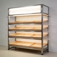 Comptoir de présentation de gâteaux modulaire avec logo OEM, étagère de magasin, vitrine de pâtisserie pour supermarché, comptoir